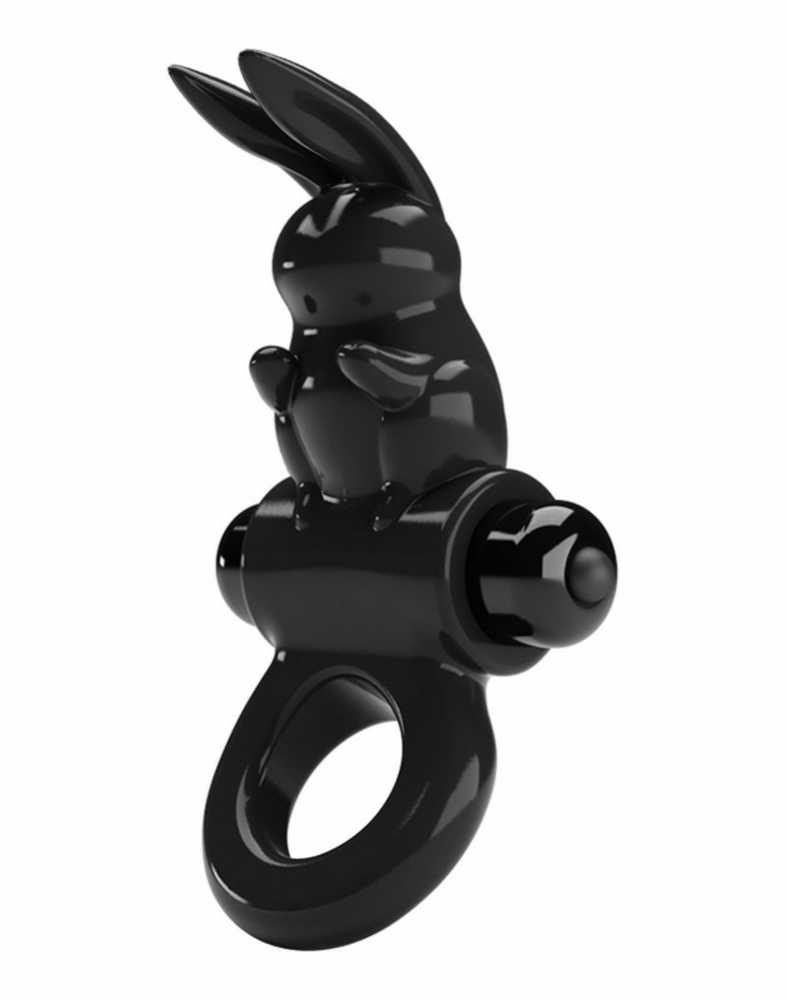 LYBAILE Pretty Love Exciting Vibrating Cock Ring Juodas
