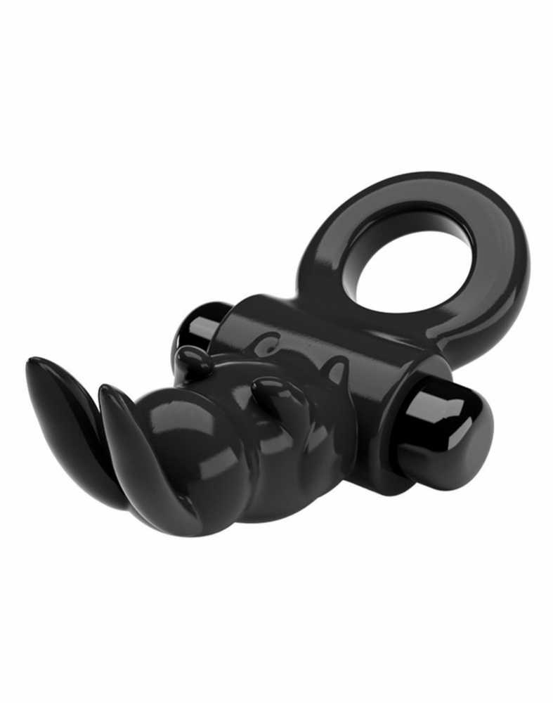LYBAILE Pretty Love Exciting Vibrating Cock Ring Juodas