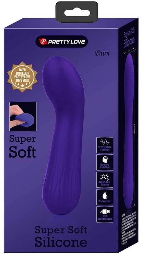 Pretty Love Smart „PRETTY LOVE“ – FAUN įkraunamas vibratorius, violetinis