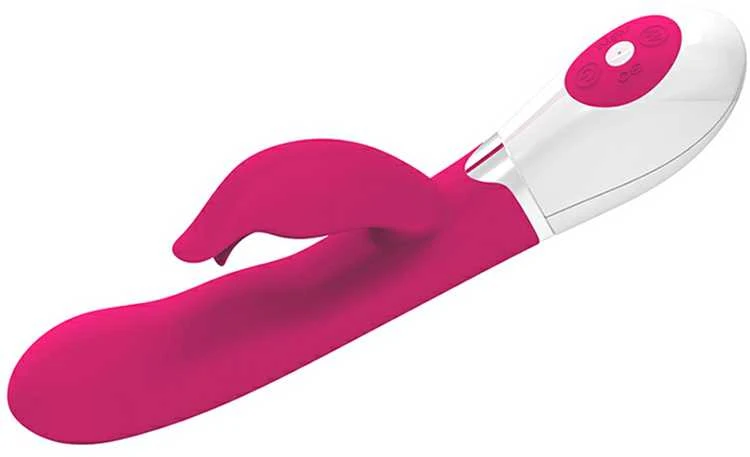 LYBAILE Pretty Love Felix-Silicone Vibrator, 30 fun. vibr. Rožinė