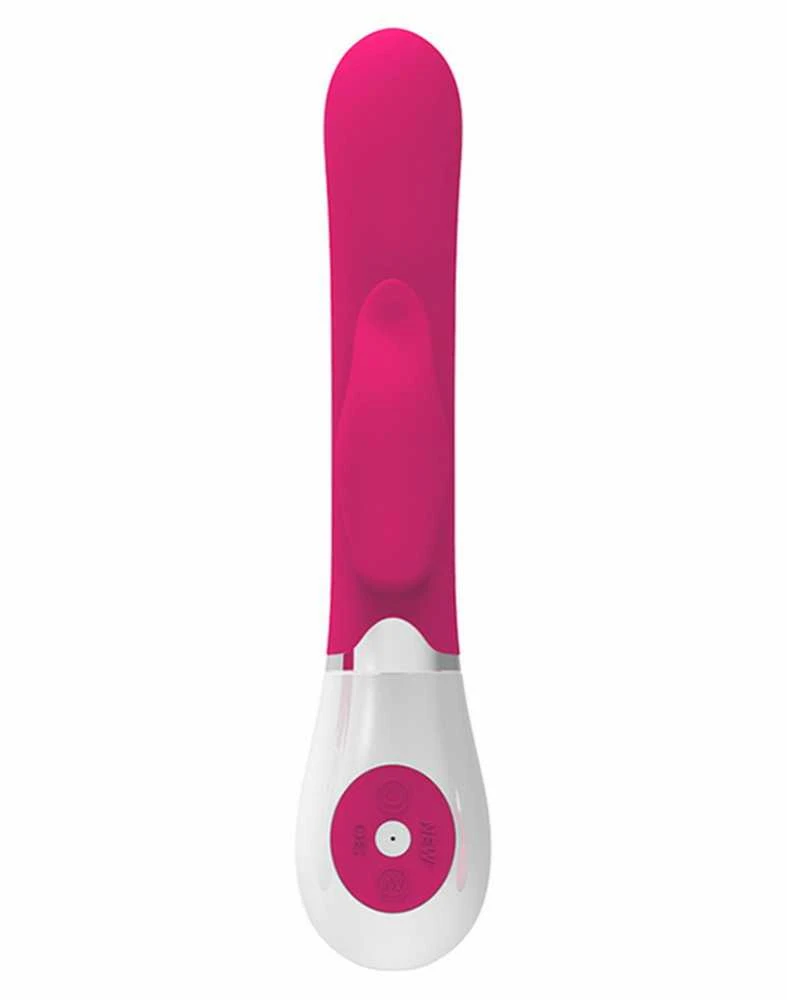 LYBAILE Pretty Love Felix-Silicone Vibrator, 30 fun. vibr. Rožinė