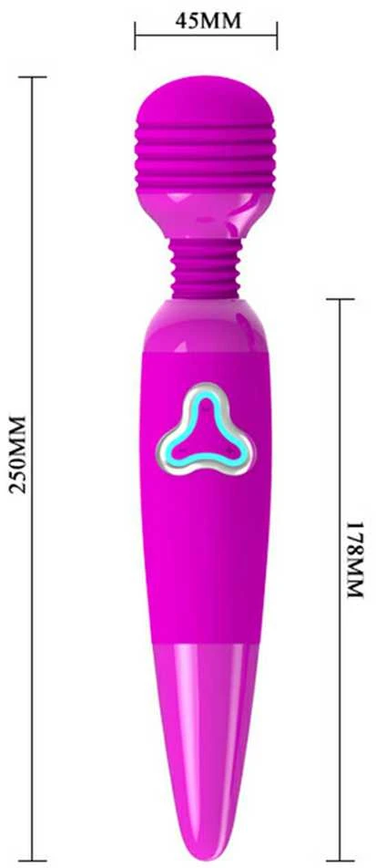 LYBAILE Pretty Love Flirtacious Wand vibration Violetinė