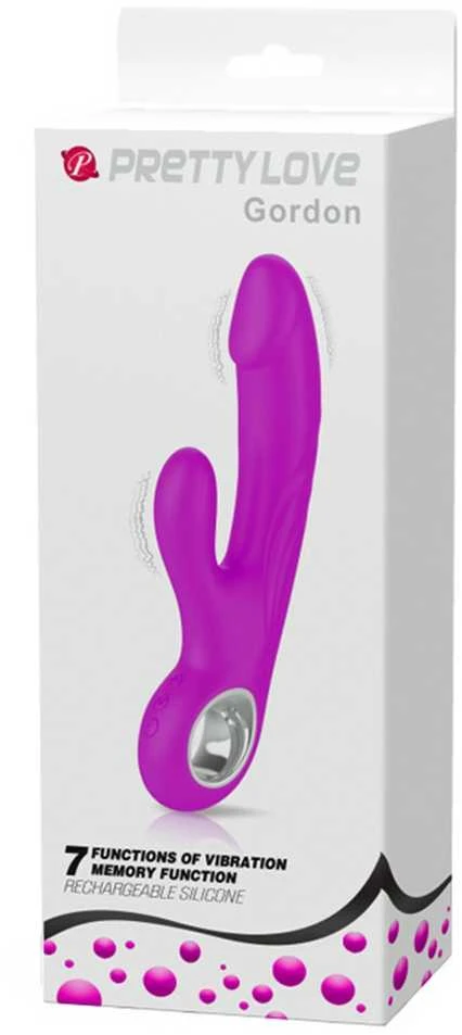 Pretty Love Vibratorius klitorio g taškui, 7 režimai, 19 cm, USB