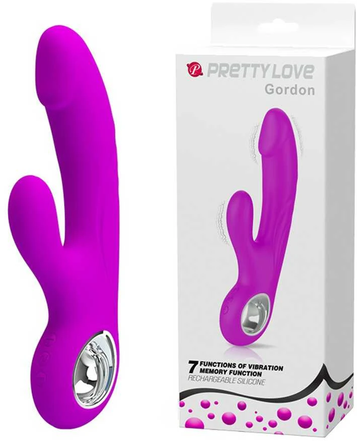 Pretty Love Vibratorius klitorio g taškui, 7 režimai, 19 cm, USB