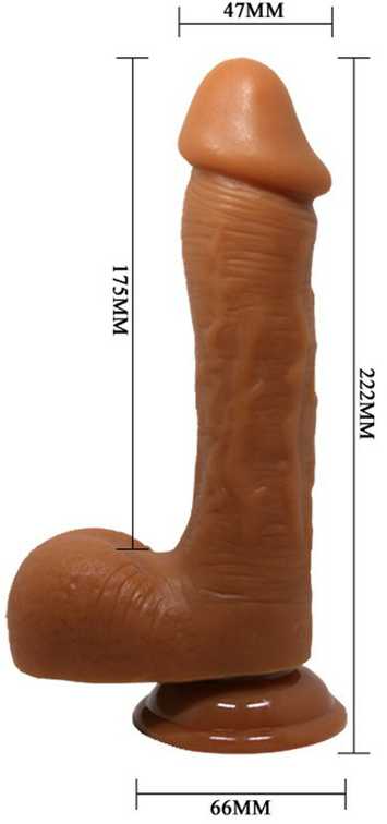 Pretty Love LYBAILE Beautiful Encounter Johnson Real Dildo 22cm lotyniškas