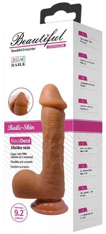 Pretty Love LYBAILE Beautiful Encounter Johnson Real Dildo 22cm lotyniškas