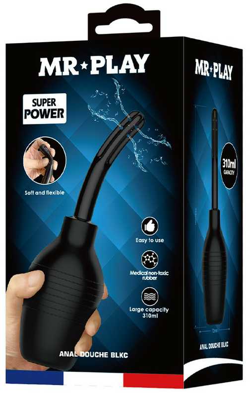 MR PLAY - ANAL DOUCHE BLKC (310 ml)