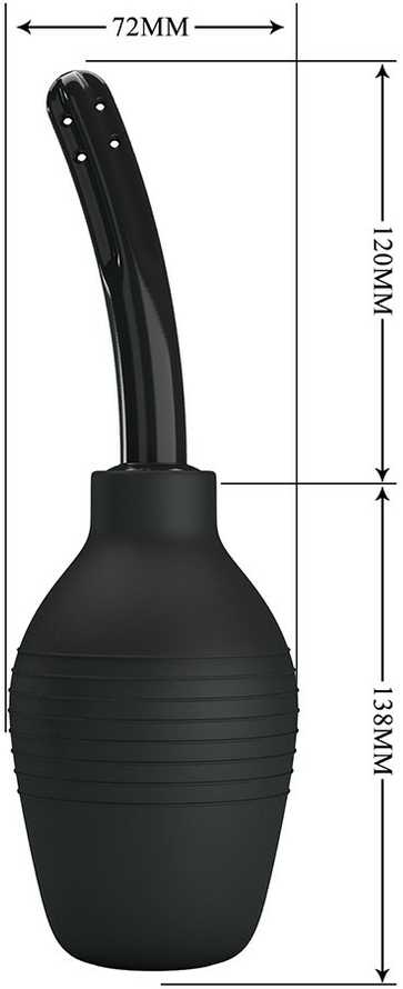 MR PLAY - ANAL DOUCHE BLKC (310 ml)