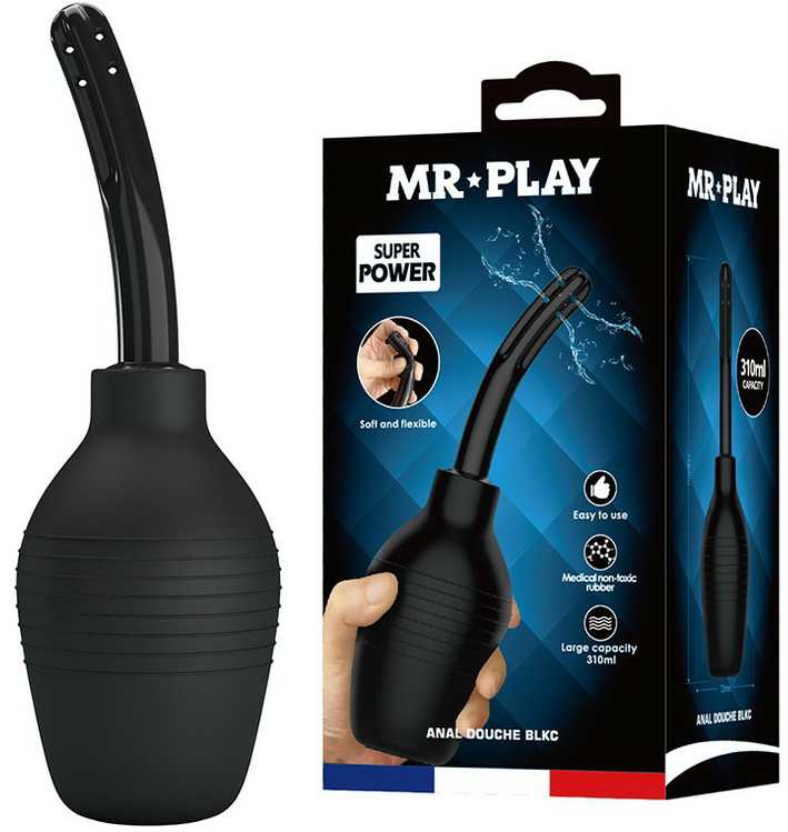 MR PLAY - ANAL DOUCHE BLKC (310 ml)