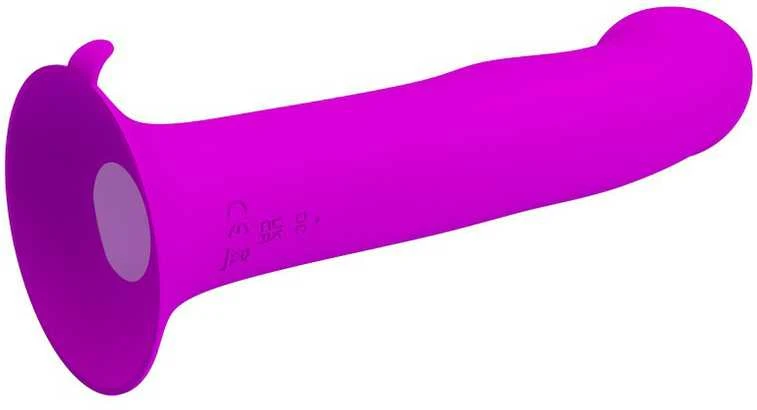 LYBAILE Pretty Love Murray dildo su vibracija Rožinė