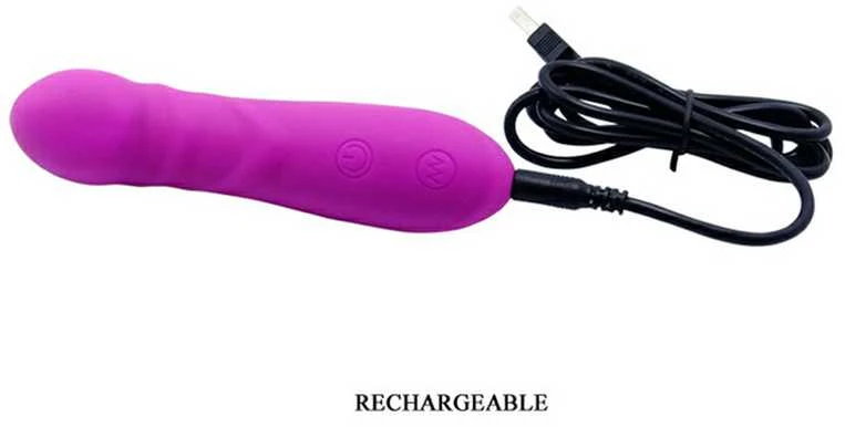 „Pretty Love Slim Classic“ vibratorius universalus, 30 režimų, 14 cm