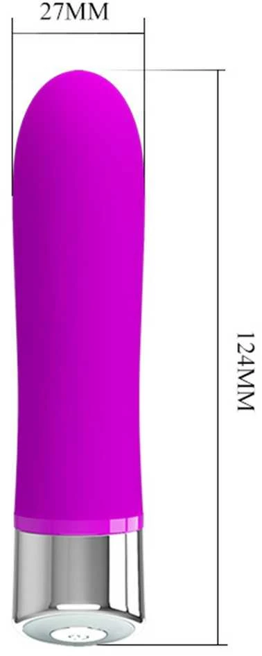 Pretty Love Universalus mini mažas rankinis sekso vibratorius 12cm