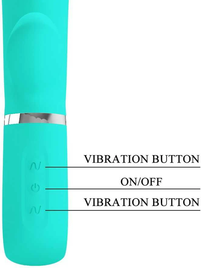 Pretty Love Flirtation GRAŽUOLĖ MEILĖ - THOMAS USB Žalias 7 funkcijų