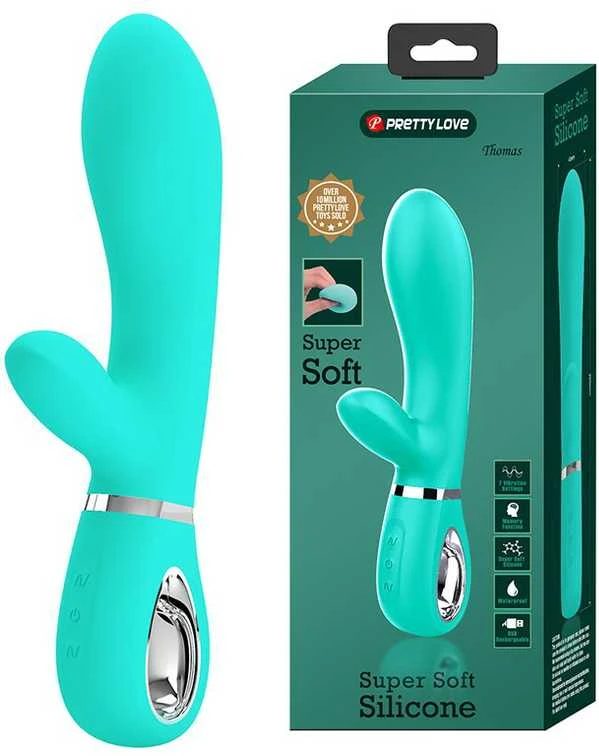 Pretty Love Flirtation GRAŽUOLĖ MEILĖ - THOMAS USB Žalias 7 funkcijų