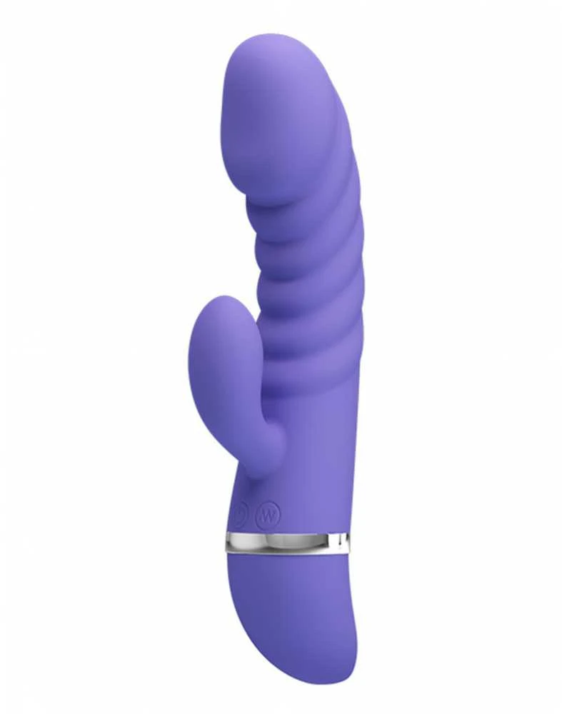 Pretty Love Sex vibratorius su klitorio stimuliatoriumi, 7 režimas, 18 cm