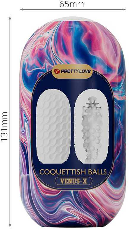 LYBAILE Pretty Love Coquettish Balls Venus X Egg Rožinė