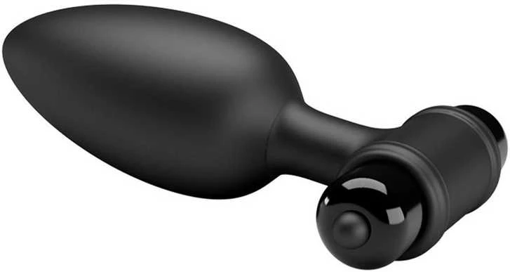 Pretty Love Anal plug vibruojantis sekso kištukas 10 režimų 11cm