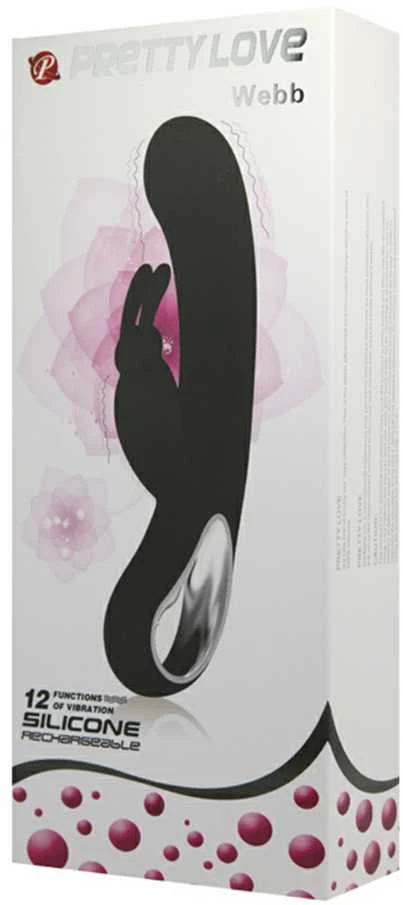 PRETTY LOVE - WEBB, Juodas, USB, 12 funkcija