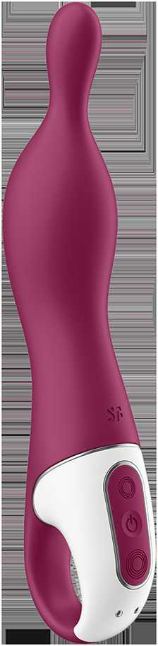 „Satisfyer SATISFYER_A-Mazing 1 A-Spot“ vibratorius, uogų spalvos