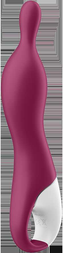 „Satisfyer SATISFYER_A-Mazing 1 A-Spot“ vibratorius, uogų spalvos