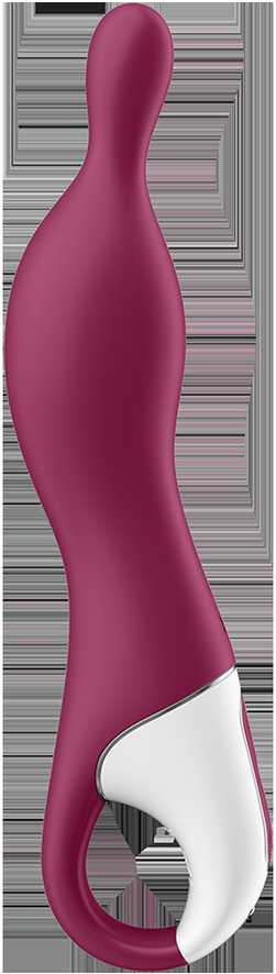 „Satisfyer SATISFYER_A-Mazing 1 A-Spot“ vibratorius, uogų spalvos