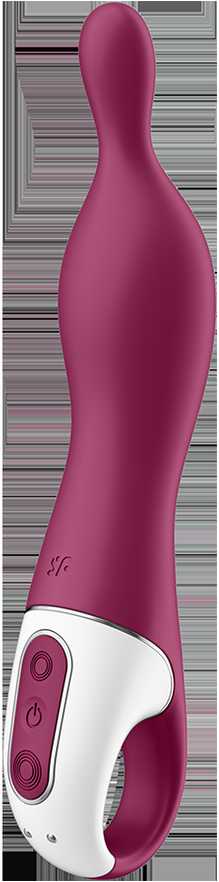 „Satisfyer SATISFYER_A-Mazing 1 A-Spot“ vibratorius, uogų spalvos