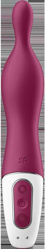 „Satisfyer SATISFYER_A-Mazing 1 A-Spot“ vibratorius, uogų spalvos