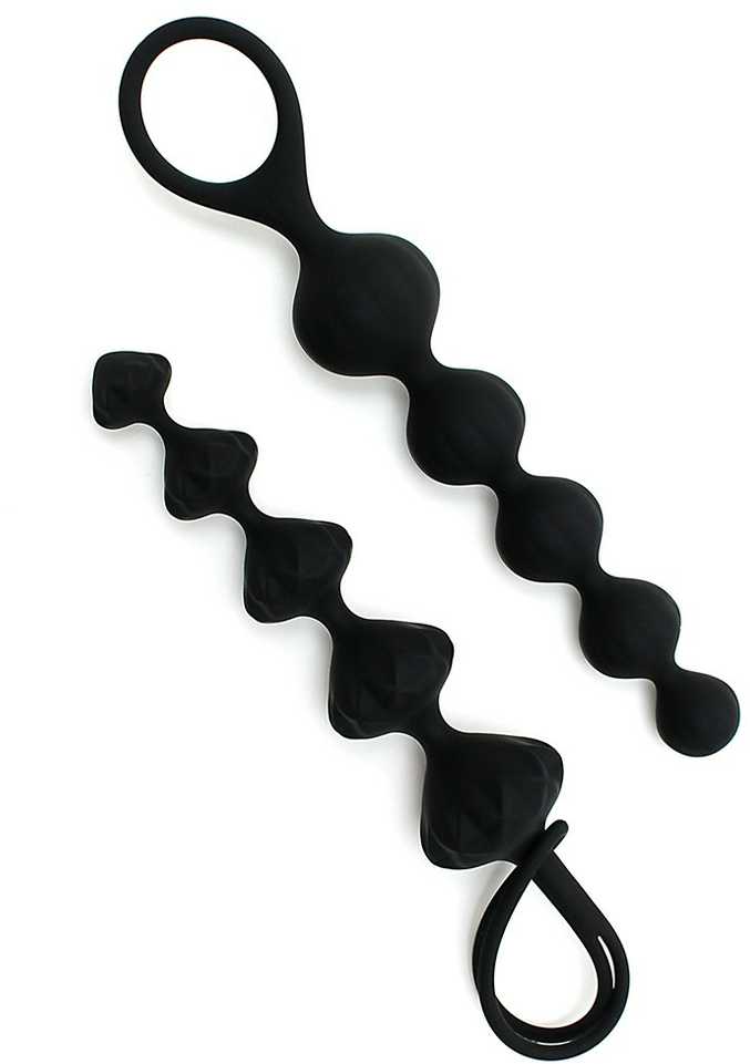 Satisfyer - Love Beads Juodas