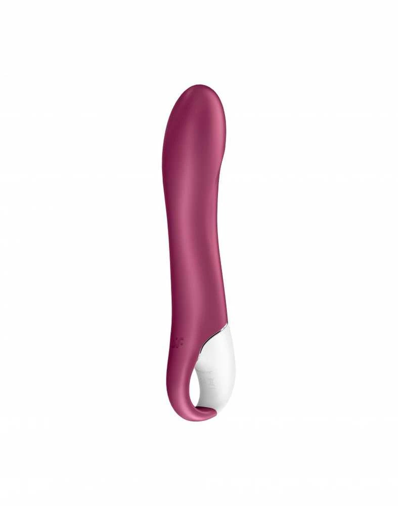 Satisfyer Big Heat šildomas violetinis vibratorius