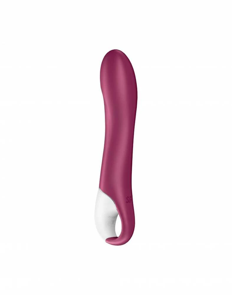 Satisfyer Big Heat šildomas violetinis vibratorius