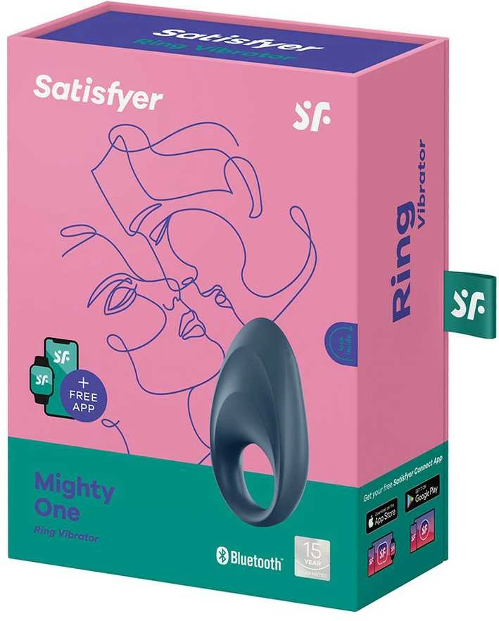 Satisfyer Mighty One vibruojantis gaidžio žiedas