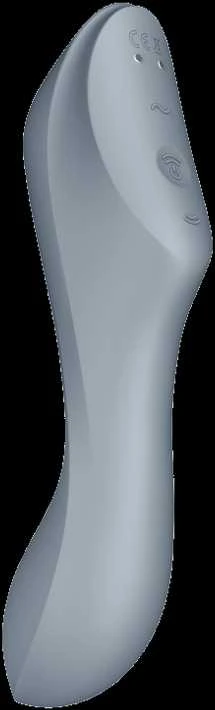 Vibruojantis siurbimo masažuoklis Satisfyer curvy trinity 3