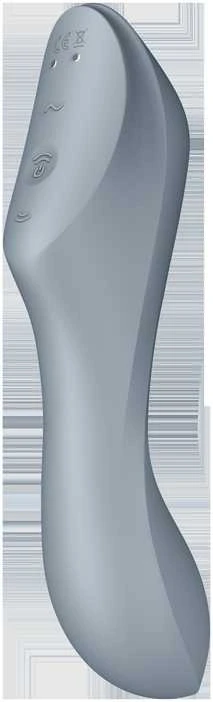 Vibruojantis siurbimo masažuoklis Satisfyer curvy trinity 3