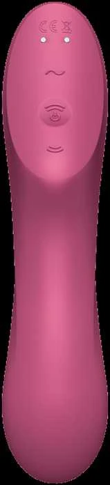 SATISFYER CURVY TRINITY 3 RAUDONAS