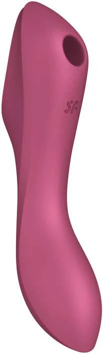 SATISFYER CURVY TRINITY 3 RAUDONAS