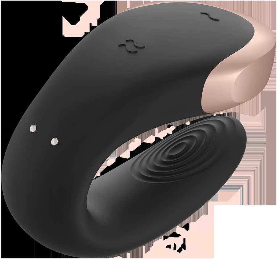 „Satisfyer“ „SATISFIER DOUBLE LOVE CONNECT“ programėlė Juodas