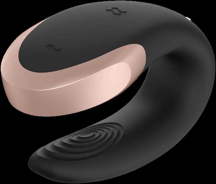 „Satisfyer“ „SATISFIER DOUBLE LOVE CONNECT“ programėlė Juodas