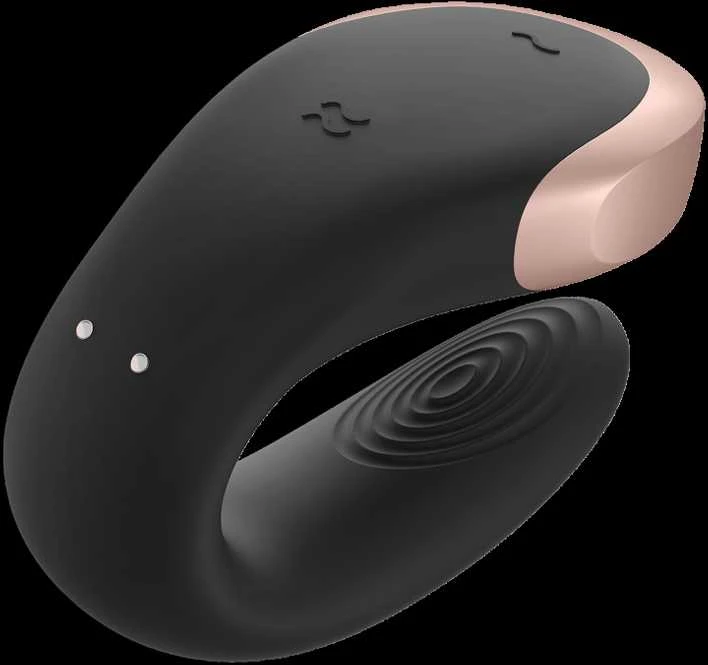 „Satisfyer“ „SATISFIER DOUBLE LOVE CONNECT“ programėlė Juodas