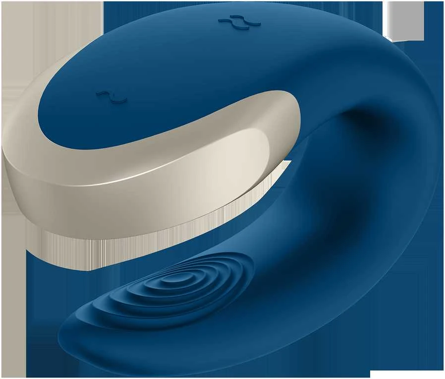 „SATISFYER DOUBLE LOVE CONNECT“ PROGRAMĖLĖ MĖLYNA