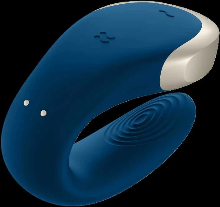 „SATISFYER DOUBLE LOVE CONNECT“ PROGRAMĖLĖ MĖLYNA