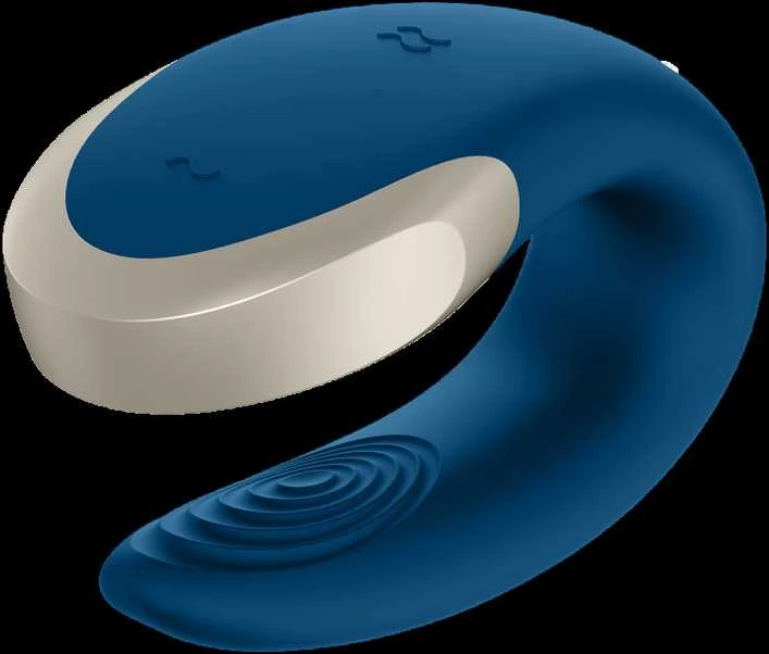 „SATISFYER DOUBLE LOVE CONNECT“ PROGRAMĖLĖ MĖLYNA
