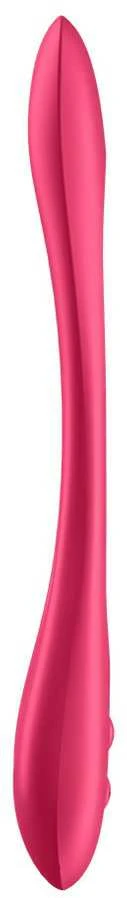 SATISFYER ELASTIC JOY RAUDONA