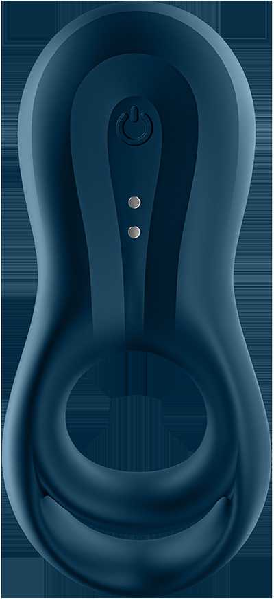 „Satisfyer Epic Duo Ring“ – dvigubas vibruojantis varpos žiedas