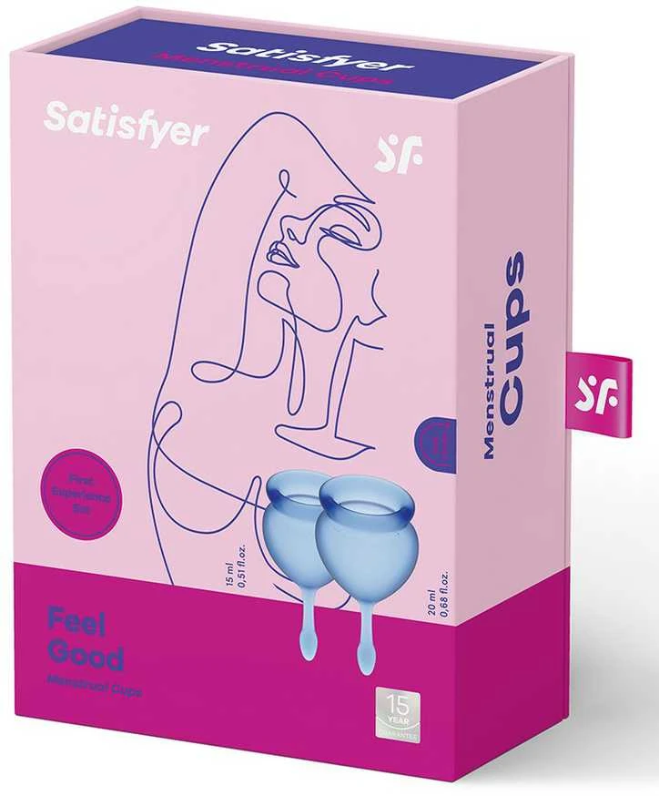 Satisfyer Feel Good menstruacinės taurelės 2 vnt