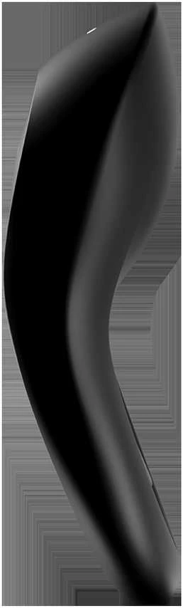 Satisfyer Legendary Duo juodas vibruojantis gaidžio žiedas