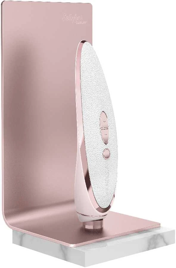 Satisfyer oro impulsų vibratorius Luxury Pret-a-Porter, rožinis auksas