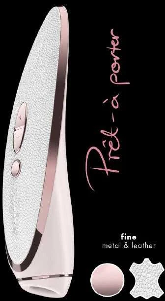 Satisfyer oro impulsų vibratorius Luxury Pret-a-Porter, rožinis auksas