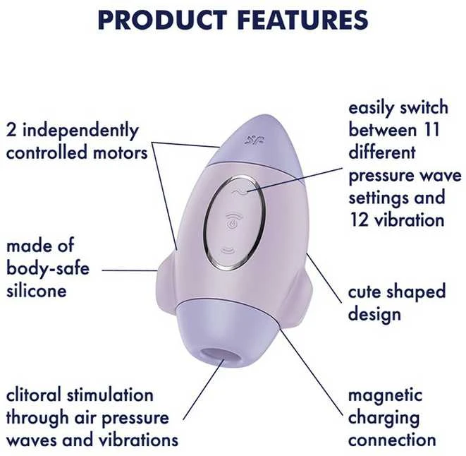 SATISFYER MISSION CONTROL VIOLET
