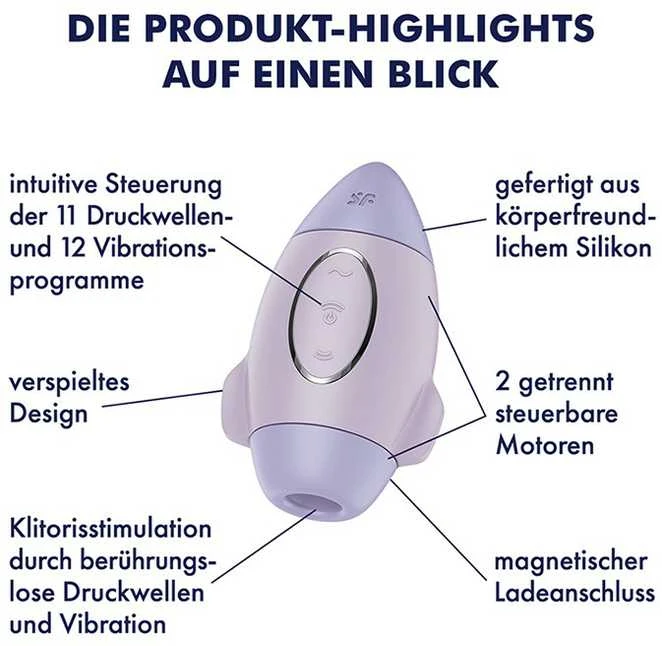 SATISFYER MISSION CONTROL VIOLET