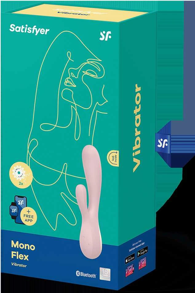 Satisfyer Mono Flex programėlės zuikio vibratorius